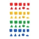 thumbnail image 2 of Juego de 40 piezas de formas geométricas 3D como juguete de aprendizaje, material didáctico educativo para clases de matemáticas en preescolar y prima, 2 of 9