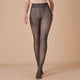 thumbnail image 1 of Leggings extragrandes de 220 g para mujer con forro polar y pantalones capri de poliéster., 1 of 7