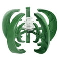 thumbnail image 3 of 1200W Wind Power Generator,  Lantern Type Wind Turbines Kit, Double Layer Wind Turbine With 5 Blades, Green, For Charging Boats, Terraces, Cabins, Mobile Homes, 3 of 8