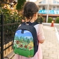 thumbnail image 5 of Animal Crossing Backpack Bookbag Casual Daypack Travel Backpacks for Work Hiking Camping, 5 of 6