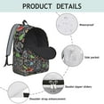 thumbnail image 5 of Scientific Formula School Backpack, Experiment Design, Biology Student School Bag, Science Classroom Travel Daypack, 5 of 5