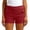 Red, variant on Enjoytime Summer Shorts for Women Casual Mid Rise Stretch Dressy Chino Plus Size Shorts with Pockets