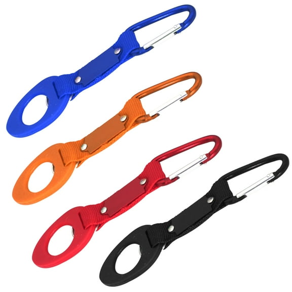 Supvox 4pcs Outdoor Bottle Hanging Buckle Clip Rubber Assorted Color for Bike