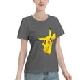 thumbnail image 2 of T-Shirt Basique à Manches Courtes pour Femmes Pikachu, 2 of 6