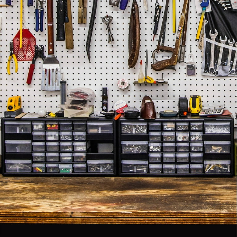 Simple Small Parts Storage System  Small Shop Organization 