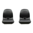 thumbnail image 2 of Qty 2: Black Vinyl Seat Fits Gradall Replaces 00367800, 2 of 7