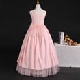 thumbnail image 7 of Girls Princess Dress Sequin Tulle Flower Pageant Birthday Party Wedding Bridesmaid Girl Dresses for 9-15 Years Pink 11-12Years, 7 of 7