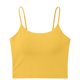 thumbnail image 3 of Camisetas de Cuello Sólido sin Mangas para las Mujeres Camisola Moda Casual Camisetas sin Mangas de Cuello en U de Longitud Regular para las Mujeres, 3 of 5