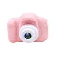 thumbnail image 3 of Juguetes para niñas de 4 a 9 años, cámara compacta para niños con manos pequeñas, cámara para niños pequeños de forma suave, con tarjeta de memoria de 16 gb rosa Feliz Sencillez, 3 of 5
