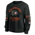 thumbnail image 2 of Women's Fanatics Black Philadelphia Flyers Go Team Pullover Sweatshirt, 2 of 3