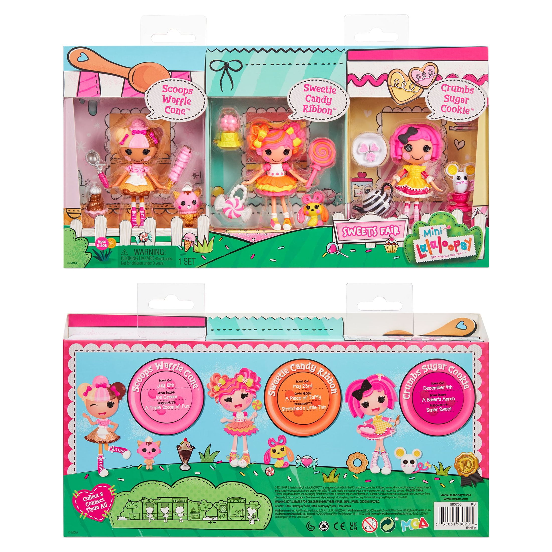Mini Lalaloopsy Pack | Seasonal dolls for toy retailers - Walmart