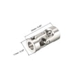 thumbnail image 3 of Acoplador de eje de dirección universal rotatable, 6mm a 6mm, 3 of 3