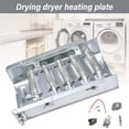 thumbnail image 2 of Iron Dryer Heating Part with Thermostat Set Efficient Dryer Part Drying Appliance Repair Component Dryer Accessories, 2 of 11