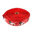 thumbnail image 1 of Visland 1 Roll Christmas Ribbon Festive Ornamental Lightweight Glittery Printed Gift Packing Decoration Ribbon for Party, 1 of 8