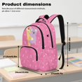 thumbnail image 6 of Jeiento Koala 17 Inch Kids School Backpack Set 4-Piece Lunch Bag Pencil Case Water Bottle Holder Lightweight Large Capacity Bookbag for Students Teens, Pink, 6 of 7