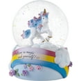 thumbnail image 3 of Precious Moments 193103 Believe in Magic Unicorn Musical Snow Globe WATERBALL, Multi, 3 of 5