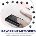 thumbnail image 4 of Cat And Dog Paw Print Stamp Pad Pet Paws Ink Pad Safe Pet Friendly Ink Pad No Mess For Puppy Kitten Memory Keepsake (black Ink), 4 of 5