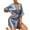 Grey, variant on Baberdicy Robes for Women Women's Black Silk Like Mid Sleeve Nightdress Summer Short Cardigan Tie Tassel Thin Bathrobe Pajamas