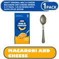 thumbnail image 4 of Kraft Original Mac N Cheese  Macaroni and Cheese Dinner, 5 ct Pack, 7.25 oz Boxes WITH  Supplyplex spoon, 4 of 4