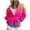Multicolor, variant on Viikei Zip Up Hoodies for Women Sweatshirt for Women Women's Casual Printed Zippered Long Sleeved Hooded Sweatshirt Jacket Top