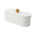 thumbnail image 2 of Caja para guardar diademas, estuche para manualidades, accesorios para el cabello, organizador de joyas Blanco, 2 of 9