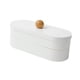 thumbnail image 2 of Caja de almacenamiento para accesorios para el cabello, organizador de joyas de 2 capas para horquillas. Blanco, 2 of 9