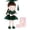 Green#2, variant on Graduation Stuffed Plush Doll, Soft Graduation Toy with Cap & Scroll, Perfect Graduation Gift for Kids Girls Graduates, Graduation Party Favor Decor (Pink)