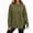 Army Green, variant on Binmer Women’s Solid Color Crew Neck Raglan Long Sleeve Sweatshirt, Casual Pullover Top With Side Slit Hem,Sizes S-3XL
