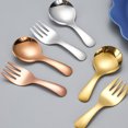 thumbnail image 3 of Xingzhi Durable Camping Tableware Set Trustworthy Companion For Meals Portable Sturdy silver fork, 3 of 6