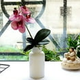 thumbnail image 3 of Funie 1Pc 4-Head Artificial Butterfly Orchid Fake Flower Photo Prop Cafe Home Decor, 3 of 7