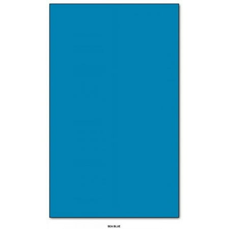 Mohawk BriteHue Bright Color Paper | Sea Blue | 24lb Bond / 60lb Text Paper | 8.5" x 14" (Legal Size) | 100 Sheets Per Pack