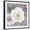 Black Frame, variant on Art.com Plum and Lavender Garden 1 Stretched Canvas Print Wall Art by Colleen Sarah, 24" x 24"