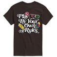 thumbnail image 2 of Uno - Play By Your Own Rules - Men's Short Sleeve Graphic T-Shirt, 2 of 4