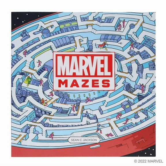 Marvel Mazes, (Hardcover)