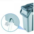 thumbnail image 3 of Swivel Mop Head for Efficient Cleaning, Flagship Model with Dirty Water Separation, Free Scraper for Wiping Water, Compact for Easy Storage, Microfiber Water Absorption for Wet Dry Floors, 3 of 4