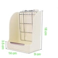 thumbnail image 2 of Hay Feeder for Rabbit, Guinea Pigs, Chinchillas, Hamsters, Less Wasted, Hay Rack Guarantees Clean(White), 2 of 5