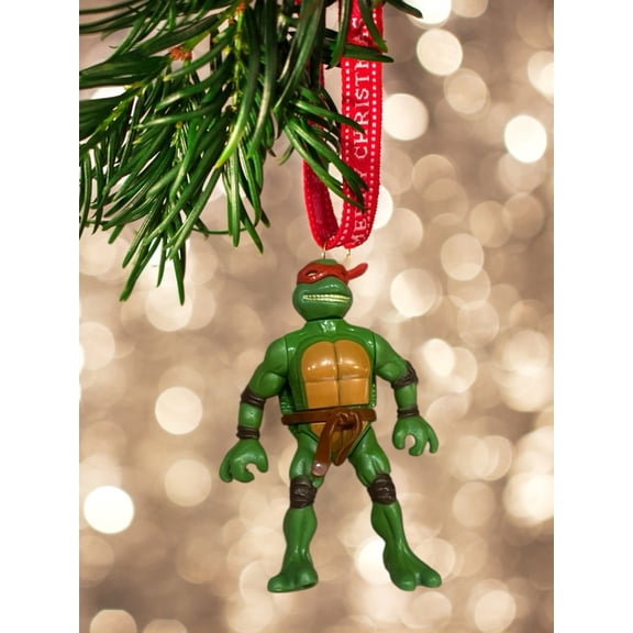 Tmnt Action Teenage Mutant Ninja Turtles ORNAMENT Figure Figurine Charm 4â€ New