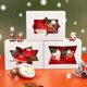 thumbnail image 5 of Cajas de galletas de 30 piezas con ventana 3 estilos Cajas de dulces de panadería blanca Pan para fresas de chocolate, magdalenas, galletas, dulces y pasteles 8 X 6 X 2.5, 5 of 5