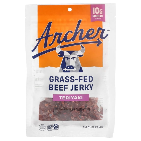 Country Archer - All Natural Beef Jerky Teriyaki - 2.5 oz