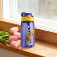 thumbnail image 6 of Msgweeeg Sport Water Bottle Sports Water Bottle Kids Toddler Sippy Cup LeakProof Portable Water Bottle Soft Silicone Mouth Straw for Baby Toddler Daily Use, 6 of 7