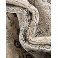 thumbnail image 4 of Unique Loom Helios Collection Area Rug - Sardinia (8' Round Beige/Gray), 4 of 7
