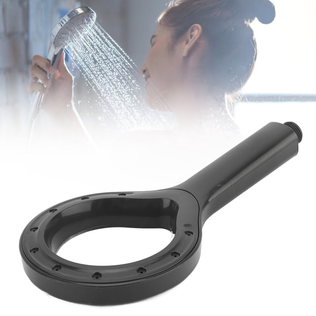 Cabezal De Ducha Grande De Alta Presión, Diseño Elegante Y Simple, Material ABS De Primera , Ahorro De Agua Para Masaje Táctil, 9,6 X 4,7 Pulgadas, 3,5 Oz, Con Fácil