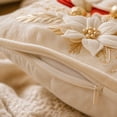 thumbnail image 5 of Christmas Throw Pillow Covers 18x18 Inch Set of 4 for Winter Holiday Sofa Couch Decoration, S, 5 of 6