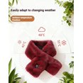 thumbnail image 3 of YEPOLERCE Heatwave Scarf, Rechargeable Heated Scarf with 3 Heat Settings, Overheat Protection & Hidden Pocket, Soft Washable Fabric for Winter Warmth, 3 of 7