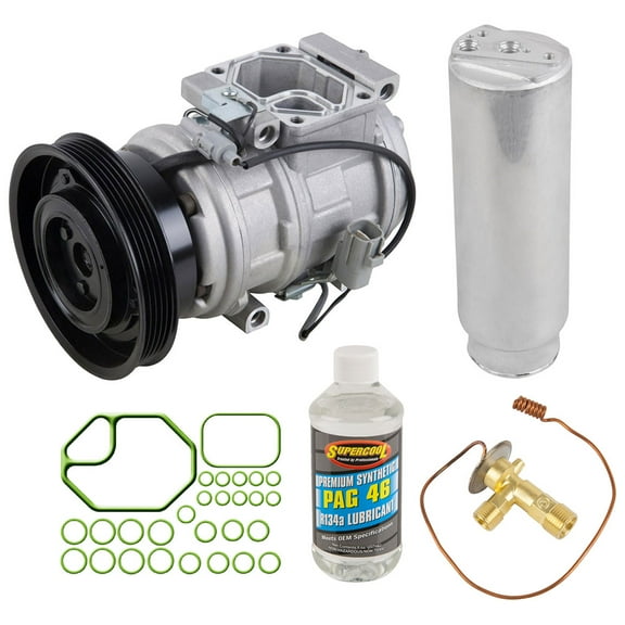 For Toyota Camry 1989 1990 1991 AC Compressor w/ A/C Repair Kit - BuyAutoParts