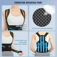 thumbnail image 6 of DYUES Back Brace Posture Corrector for Women Men, Back Straightener Posture Corrector, Scoliosis Hunchback Correction, Back Pain, Support, Adjustable Posture Trainer, 6 of 13