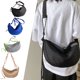 thumbnail image 1 of Bolso cruzado de lona grande para mujer - Bolso retro de hombro con cierre con cremallera, 15,75x9,84x9,06 pulgadas, gris negro azul caqui, 1 of 8