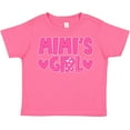 thumbnail image 3 of Inktastic Mimi's Girl Pink with Hearts Girls Toddler T-Shirt, 3 of 5
