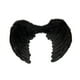 thumbnail image 5 of Ala de ángel Cosplay Ala de plumas Disfraz de Halloween Mujeres Ala de plumas decorativas para suministros de fiesta Vacaciones Cumpleaños Carnaval Negro, 5 of 8