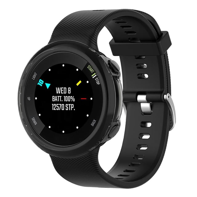Funda protectora para Garmin Forerunner 45 Smartwatch Marco de cubierta de TPU transparente